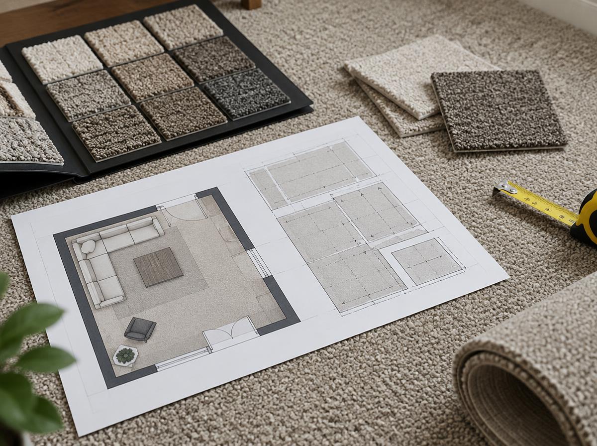 Carpet Project Planner concept preview of the planner documents