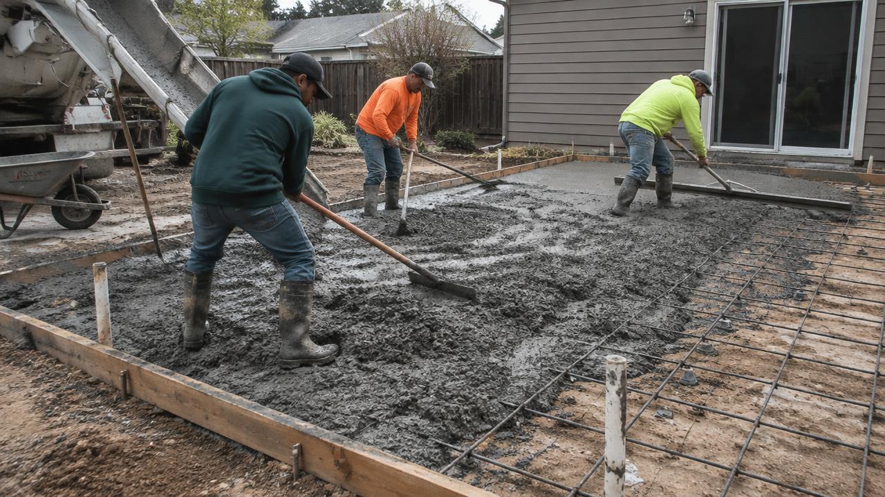 Concrete: Slabs, Footings & Bags project