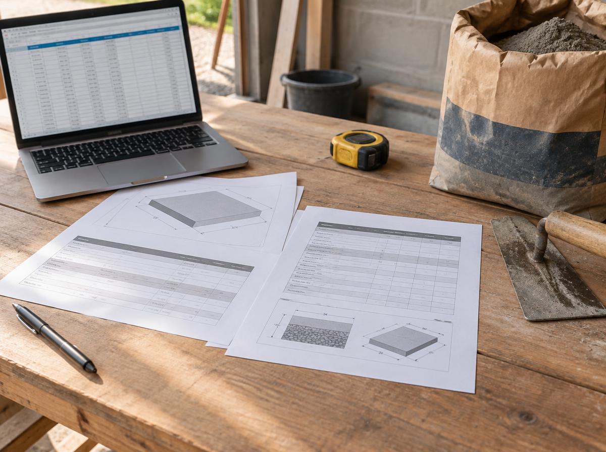 Concrete Project Planner concept preview of the planner documents