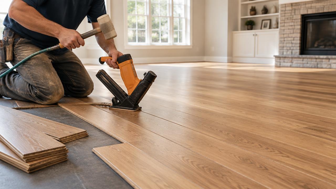 Hardwood Flooring Cost: Material & Install project