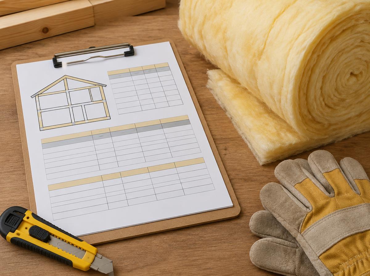 Insulation Planner concept preview of the planner documents