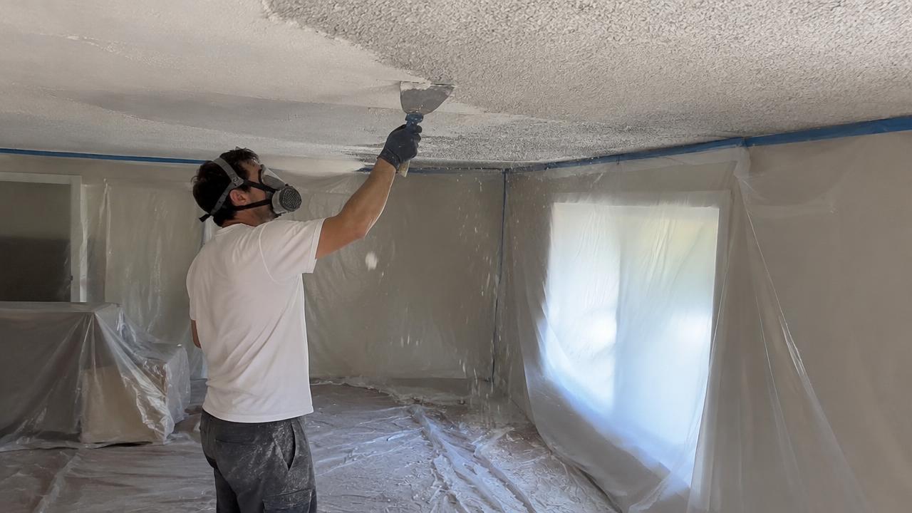 Popcorn Ceiling Removal Cost project
