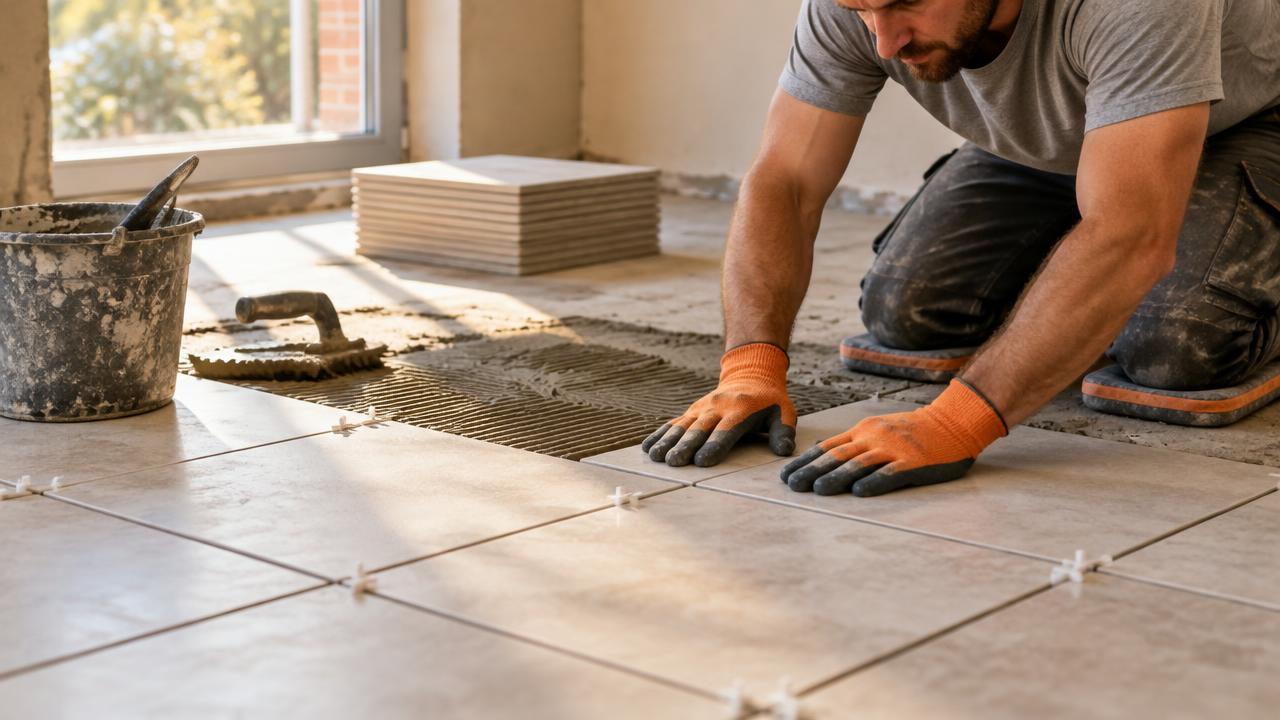Tile with Waste Factor project