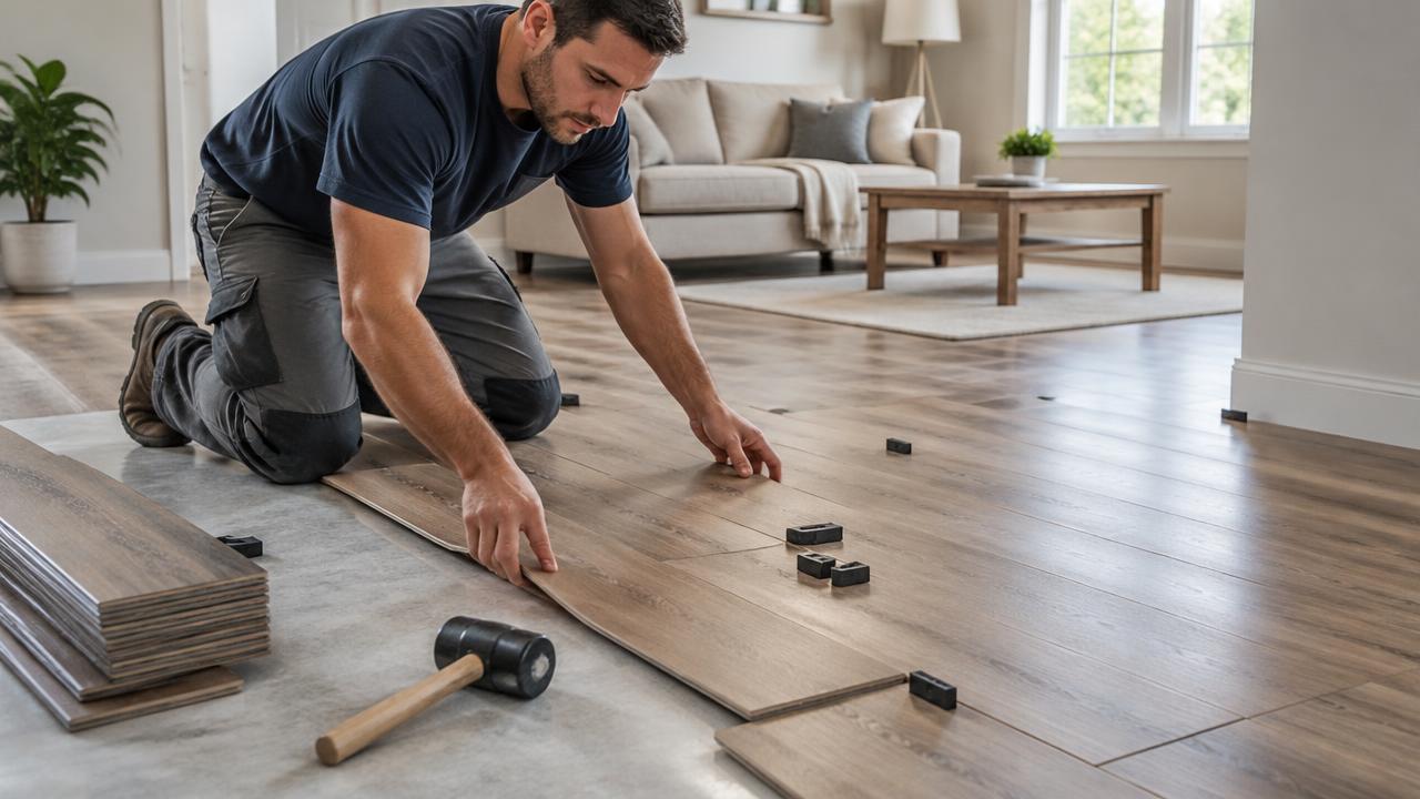 Vinyl Plank Flooring: Boxes & Cost project
