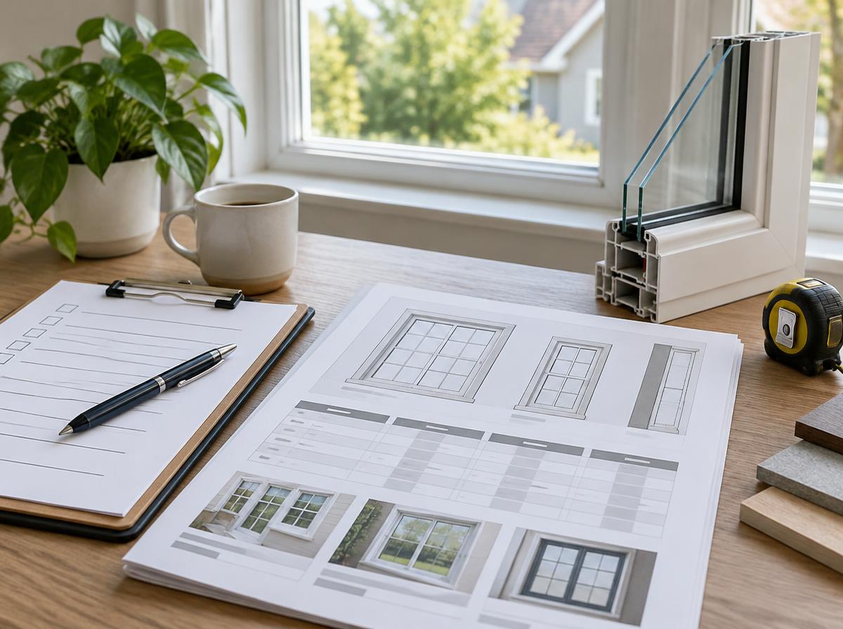 Window Replacement Planner concept preview of the planner documents